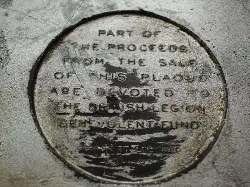 65) Large Unusual George The Sixth Bust Sold For The British Legion Benevolent Fund — image 8