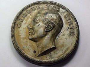 65) Large Unusual George The Sixth Bust Sold For The …