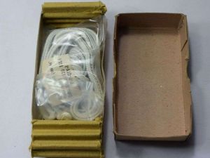 41) Mint Boxed Cord Reefing for 66' Parachute RAF 15D/491