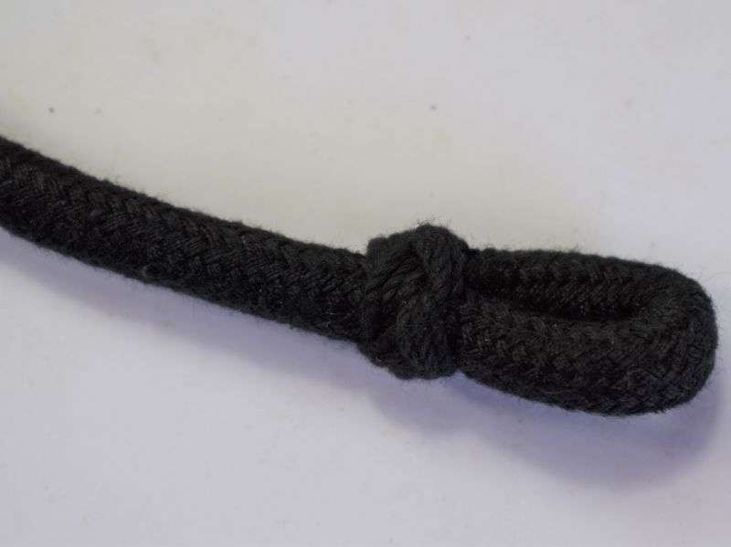 Vintage WW2? British Army Black Lanyard, Tank Regt, RAC ? — image 2