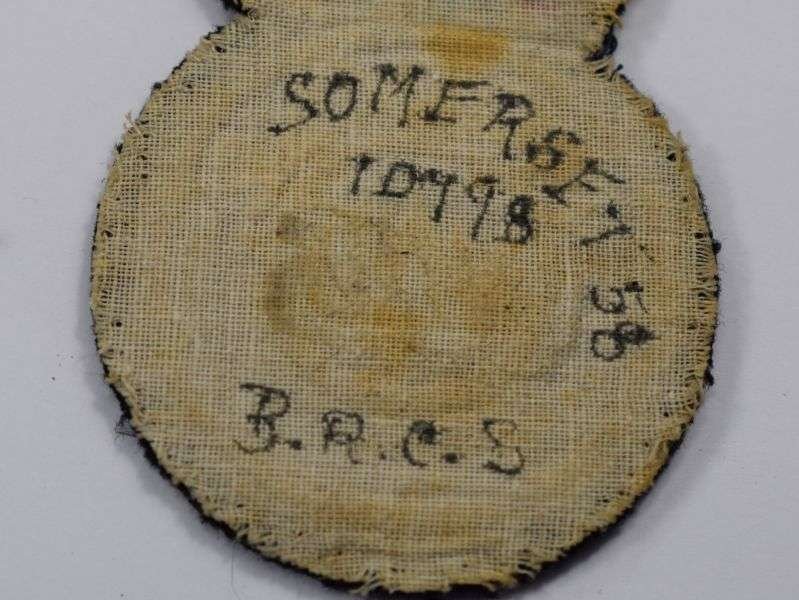 87) Original WW2 BRCS VAD Mobile Uniform Removed Badge Set Somerset 58. — image 10
