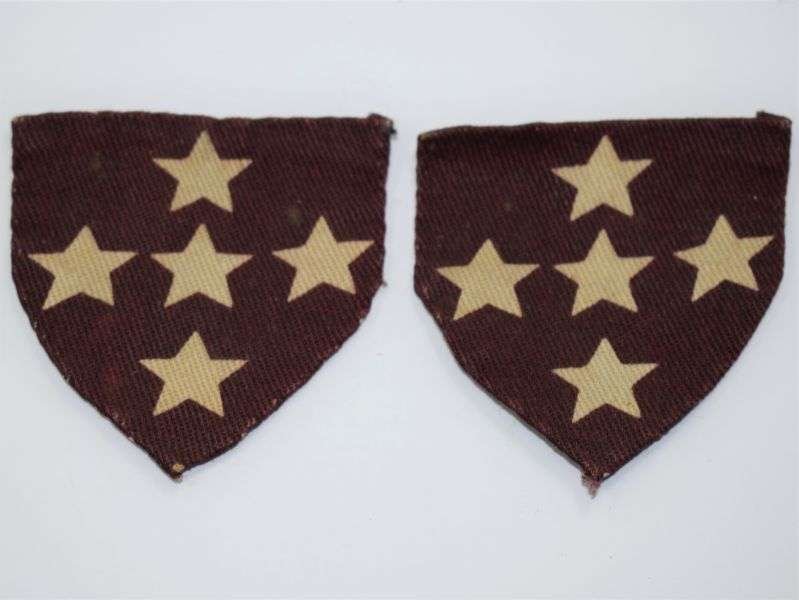 87) Original WW2 BRCS VAD Mobile Uniform Removed Badge Set Somerset 58. — image 4