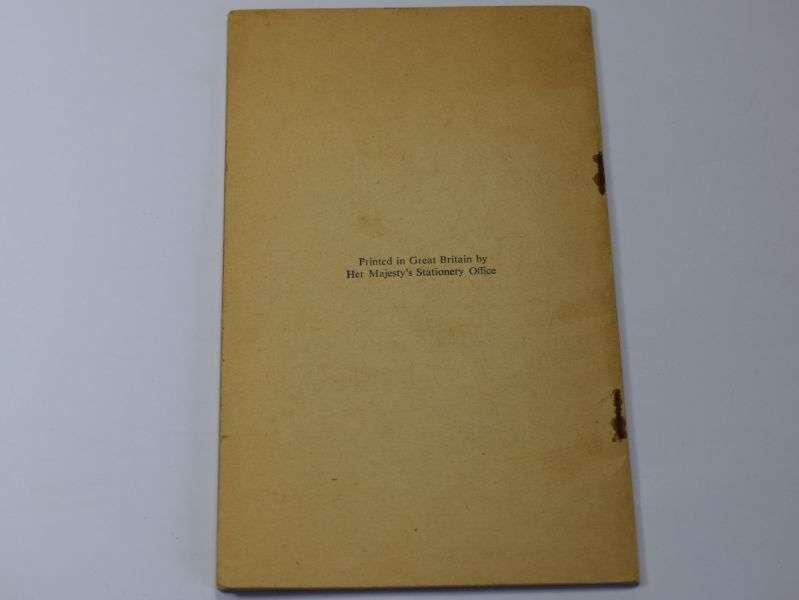 109) Original WW2 ARP Handbook No4 Decontamination of Materials 1938 — image 7