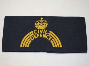 119) Excellent Original WW2 British Civil Defence Armlet
