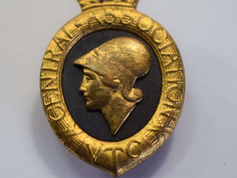 119) Excellent Original WW1 Volunteer Training Corps Lapel Badge — image 3