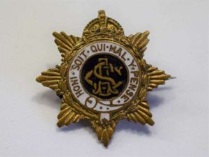 122) Excellent WW2 Army Service Corps Sweetheart Brooch