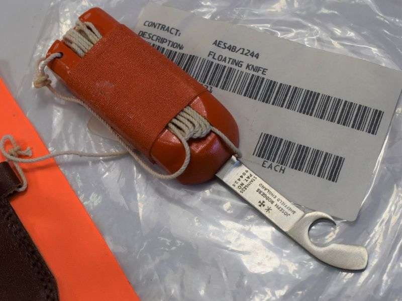 Brand New Mint Original Unissued RAF Issue Floating Knife, Dinghy Knife — image 6