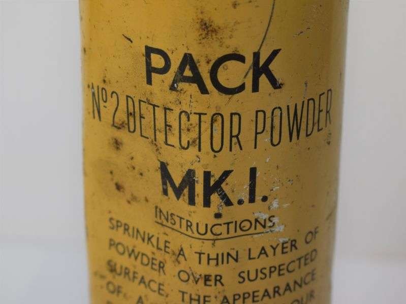 61) Full Wartime Pattern Tin Pack No2 Detector Powder MKI 1956 — image 9