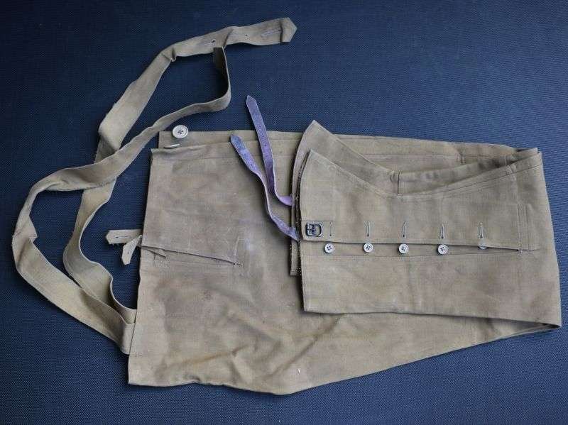 9) Original WW2 British Army Issue DR Waterproof Leggings Size 5, 1943 — image 12