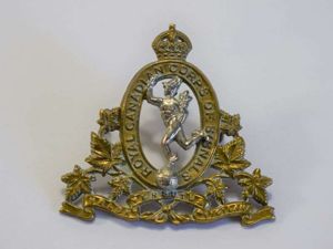 159) Nice Original WW2 Royal Canadian Corps of Signals Cap …