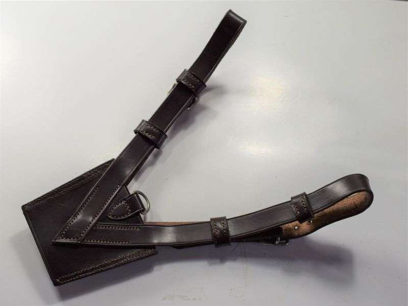 62) Excellent Original WW1 WW2 British Officers Sam Brown Sword Frog, Volunteers? — image 4