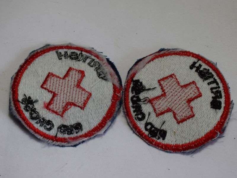 GD3) A Set of 3 Post War British Red Cross Badges — image 2