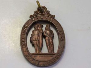 48) Vintage National Rifle Association Rifle Club Medal