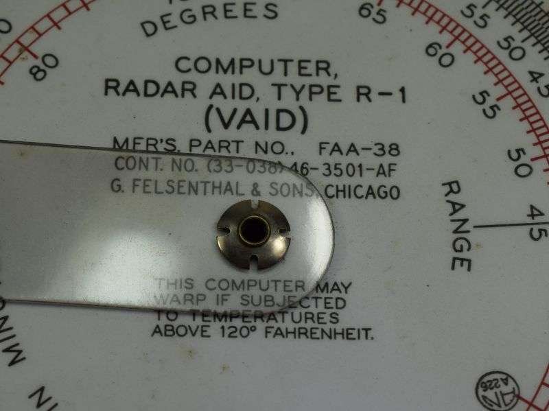 116) Original USAAF USAF Computer Radar Aid, Type R-1 (Vaid) — image 5