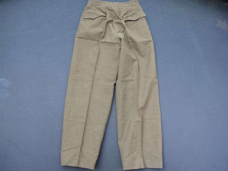 49) Original WW2 Or Early Post War US Army Trousers — image 3