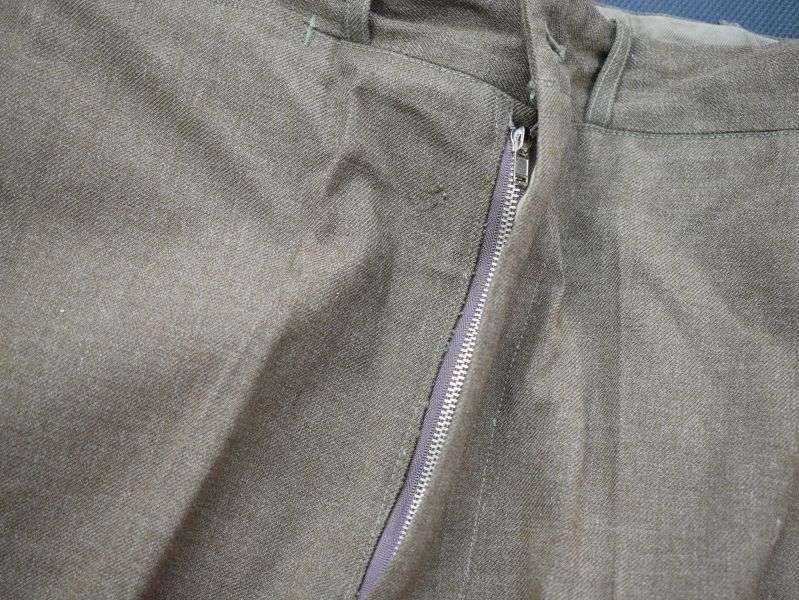 49) Original WW2 Or Early Post War US Army Trousers — image 6