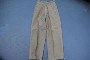 49) Original WW2 Or Early Post War US Army Trousers