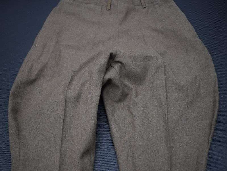3) Original WW2 US Army Woman's Issue Shaped Breeches Trousers Field Wool OD — image 16