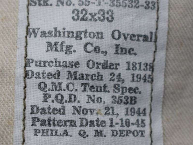 3) Original WW2 US Army Woman's Issue Shaped Breeches Trousers Field Wool OD — image 2