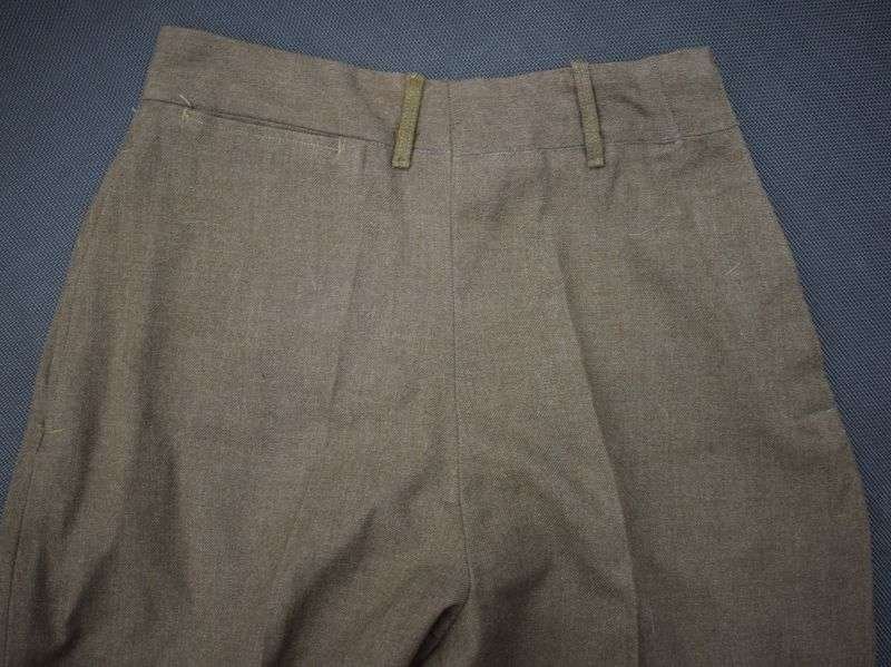 3) Original WW2 US Army Woman's Issue Shaped Breeches Trousers Field Wool OD — image 20