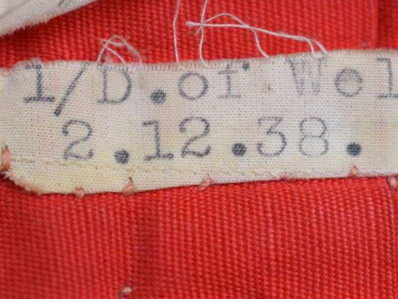 17) Excellent Mess Dress Uniform 1st Duke of Wellingtons Regiment 1938 — image 27