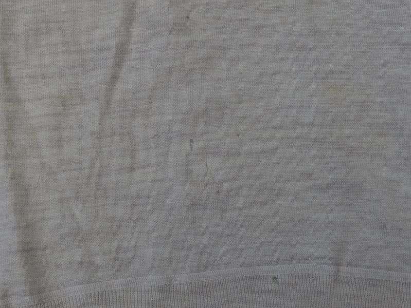 45) Original WW2 British Army Issue Warm Woollen Undershirt, Vest 1945 — image 5