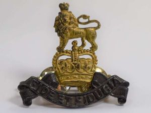 125) Post WW2 Royal Army Pay Corps Officers Cap Badge …