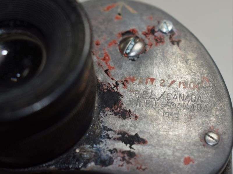 129) WW2 Canadian Made 7X50 Binoculars & Issue Case — image 11