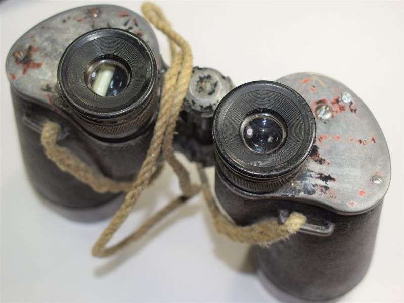 129) WW2 Canadian Made 7X50 Binoculars & Issue Case — image 13