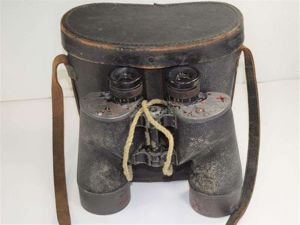 129) WW2 Canadian Made 7X50 Binoculars & Issue Case