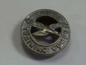 136) Small Original WW2 Lapel Badge to the Air Training …