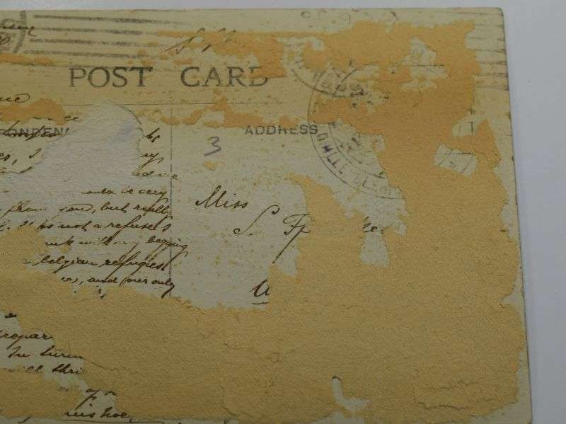 43) Original Pre WW1 Aviator Autographed Photograph Louis Noel — image 2