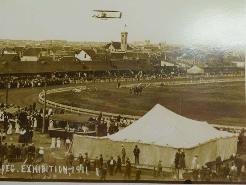49) Original Early Postcard First Plane To Fly in Winnipeg Expedition 1911 — image 3