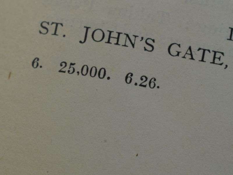 10) Original 1926 Dated St John Ambulance Home Nursing Handbook — image 6