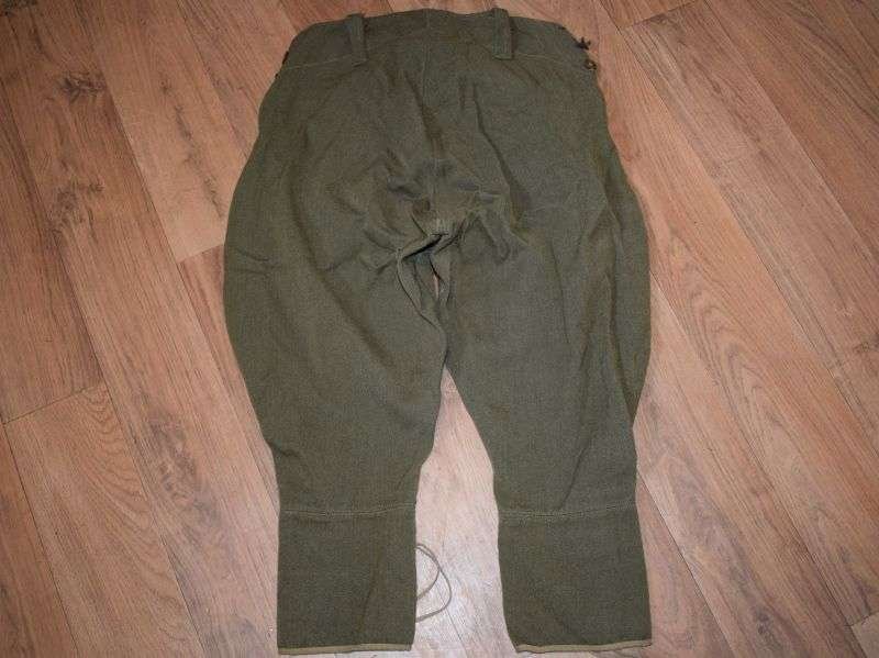 66) Excellent Original WW2 Woman's Land Army Green SD Jodphurs — image 2
