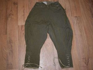 66) Excellent Original WW2 Woman's Land Army Green SD Jodphurs