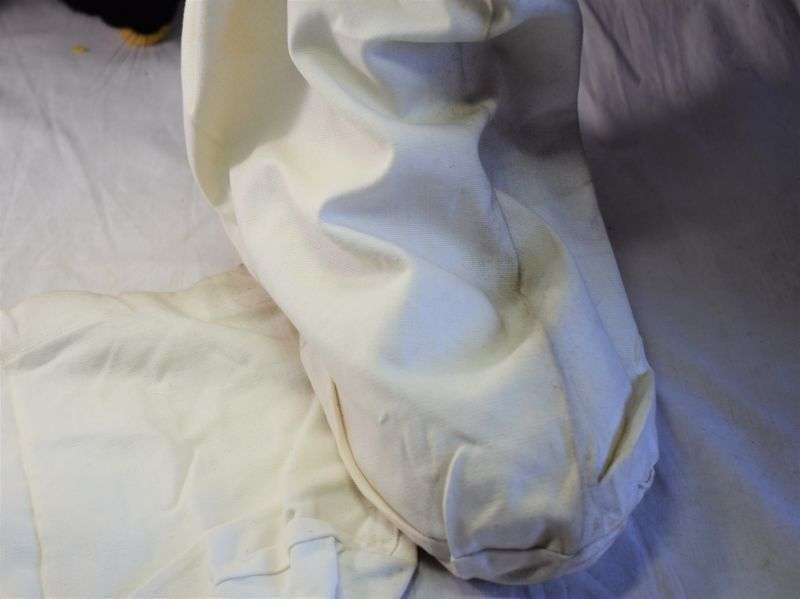 Original WW2 Canadian Bootees Operational Duck Cotton White CW 521/2. — image 5