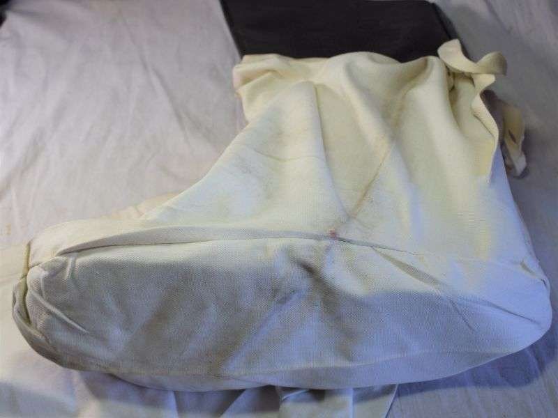 Original WW2 Canadian Bootees Operational Duck Cotton White CW 521/2. — image 6