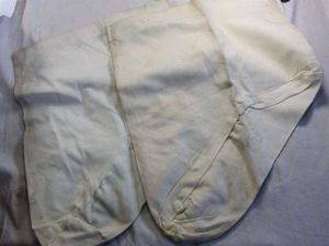Original WW2 Canadian Bootees Operational Duck Cotton White CW 521/2.