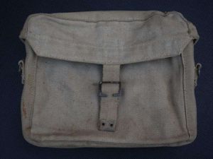53) Good Original Used WW2 British Army Signals Satchel