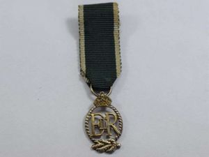 70) Original Royal New Zealand Naval Reserve Miniature Medal