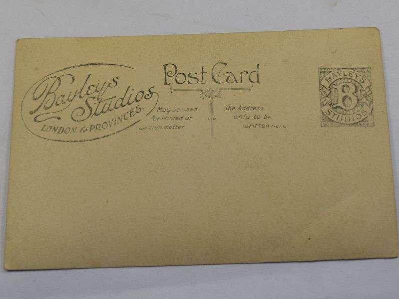 M) Original WW1 Portrait Photo of 2 Soldiers & 2 Civilians — image 2