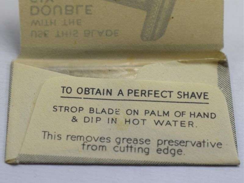 Original WW2 British Military Issue Double Six Razor Blade Compass — image 5