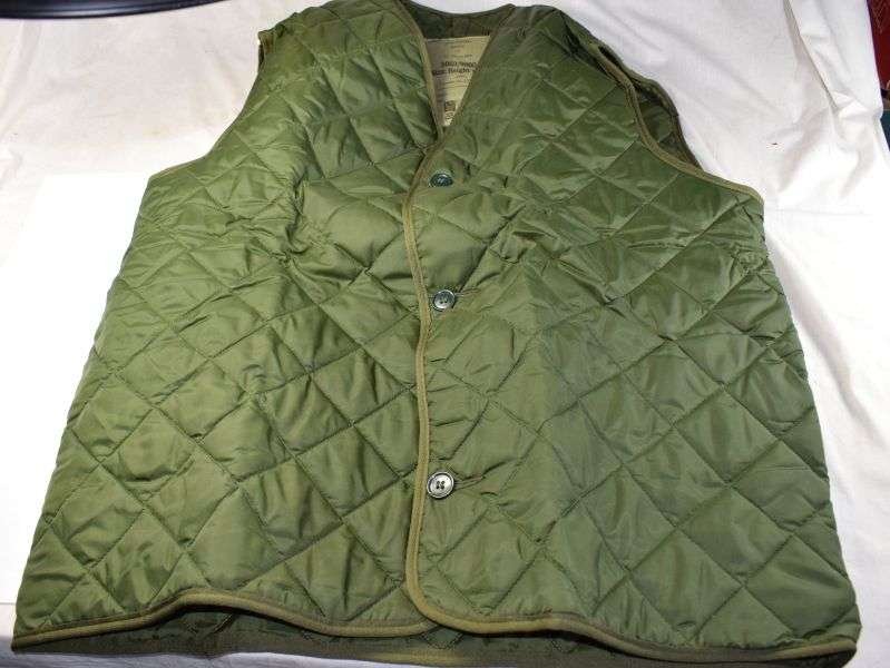 Mint Unissued British Army 1970s-1980s Issue Combat Smock Liner — image 2