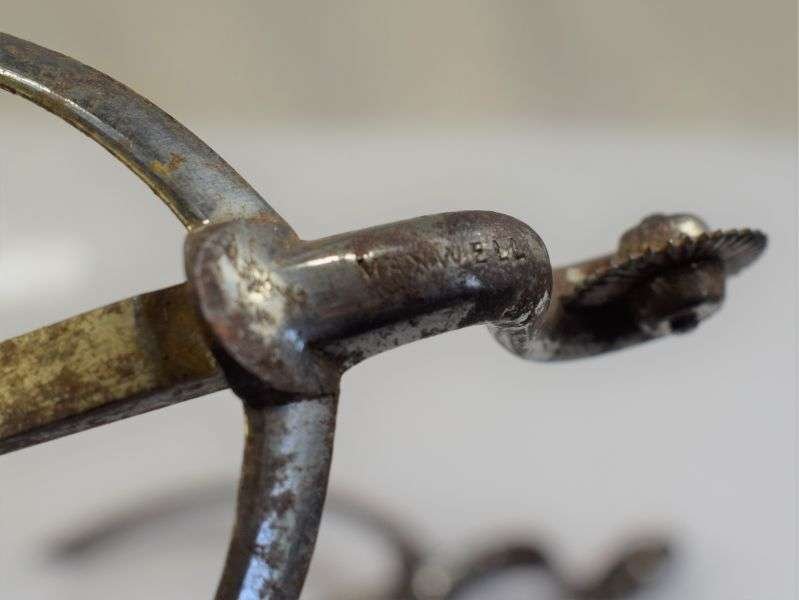 Excellent High-Quality WW1 WW2 British Army Boot Spurs By Maxwell — image 2