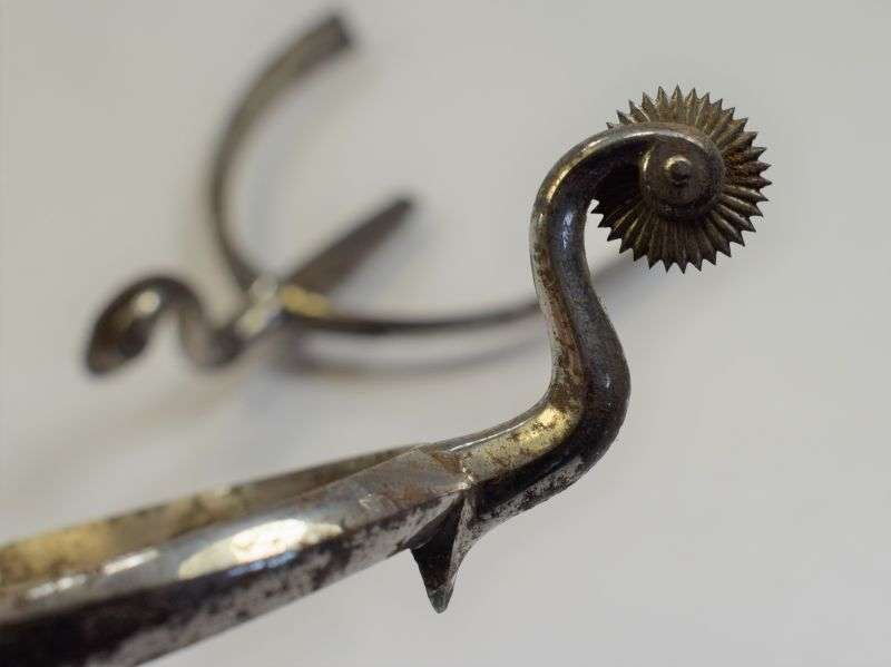 Excellent High-Quality WW1 WW2 British Army Boot Spurs By Maxwell — image 4