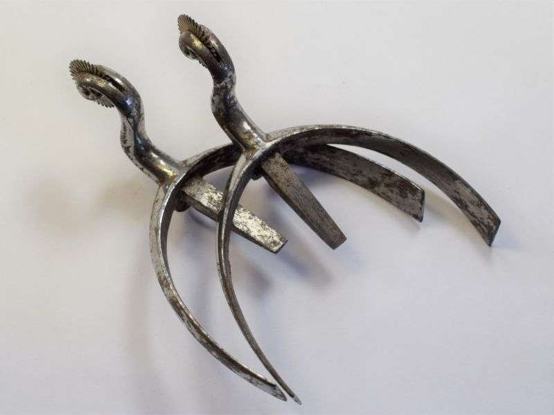 Excellent High-Quality WW1 WW2 British Army Boot Spurs By Maxwell — image 6