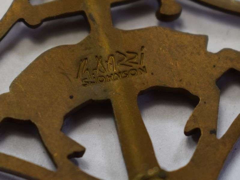 116) Original WW2 Italian Navy War Navigation Badge — image 2