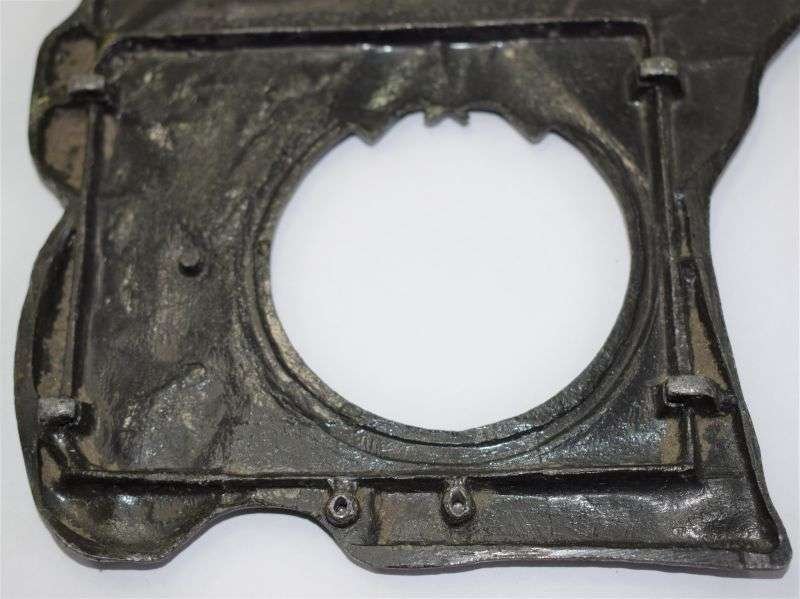 74) Excellent Original WW1 Cast Metal Photo Frame The Western Front — image 2