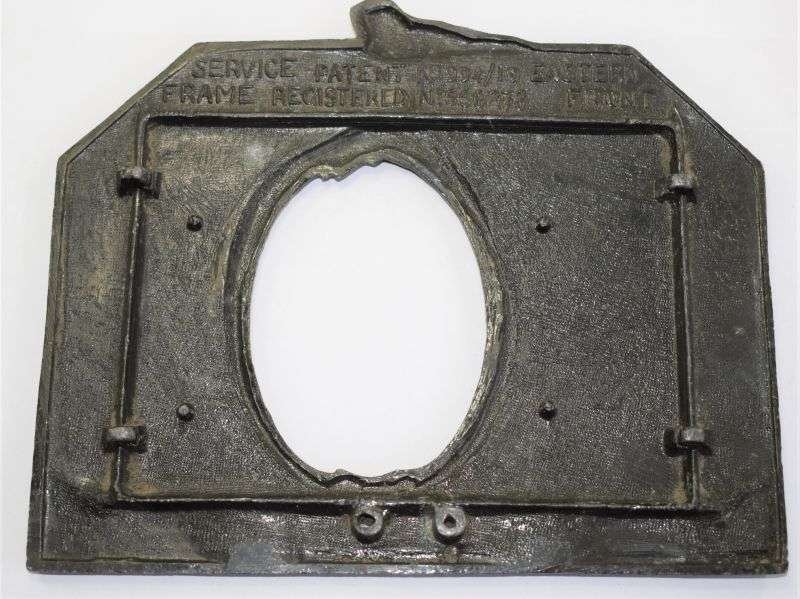 75) Excellent Original WW1 Cast Metal Photo Frame The Eastern Front — image 3